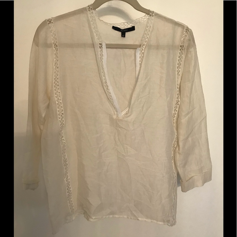Sheer Chic GUCCI Blouse 🤩😍